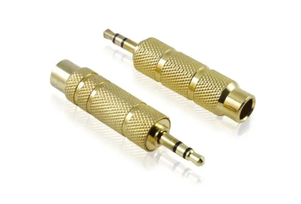 GCR Переходник папа мама аудио адаптер для телефона микрофон ПК колонка audio adapter for