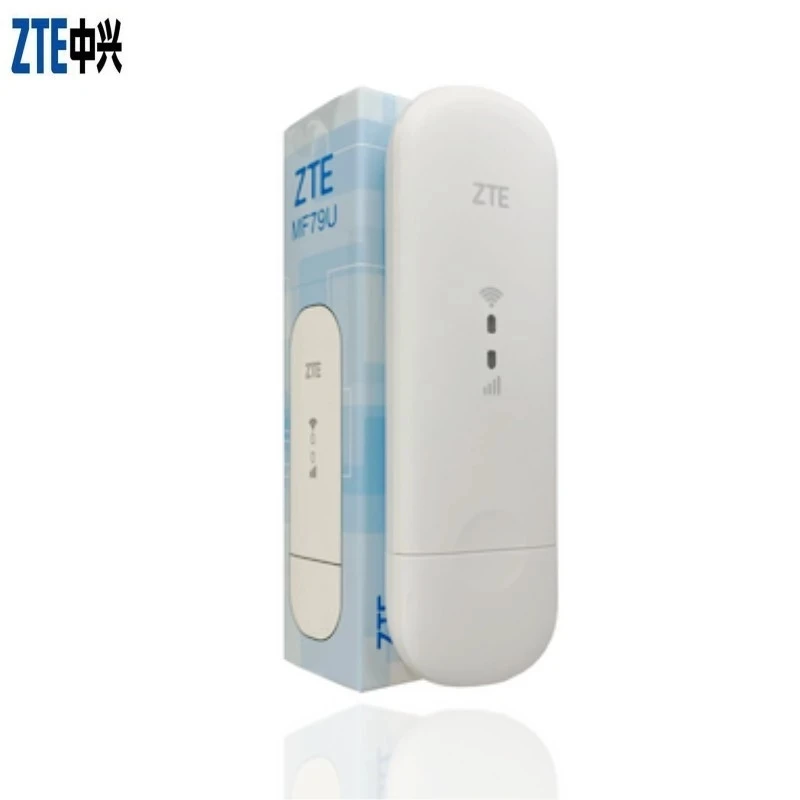 Unlocked Original New 150Mbps ZTE MF79U 4G Modem WiFi Router Dongle Plus 2Pcs Antenna modem stick internet