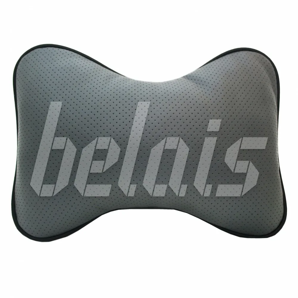 Pillow &quotLord auto bone ekokozha&quot (gray) # la 990138 | Дом и сад