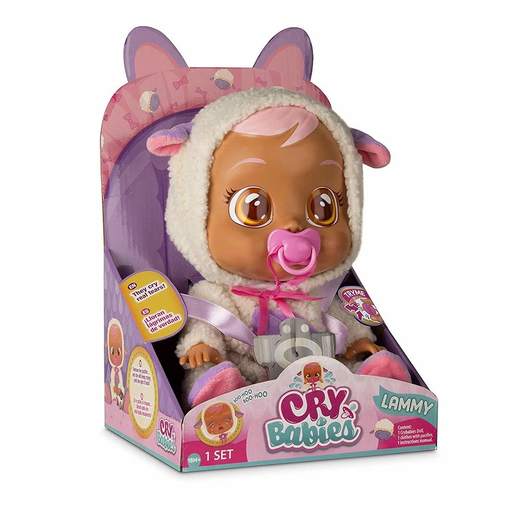 Игрушка интерактивная CryBabies Плачущий младенец Лэмми