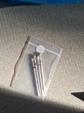 5/6/7 diamante uñas taladro mm broca para fresa conjunto cortadores de manicura del Piedra pedicura eléctrica Mill manicura máquina