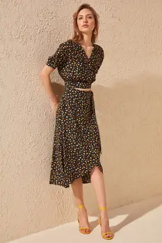 

Trendyol Flower Pattern Skirt TWOSS20ET0022