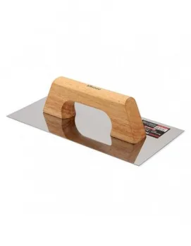 

DOGHER 886-002 PLAIN RECTANGULAR INOX M. WOOD 300X150