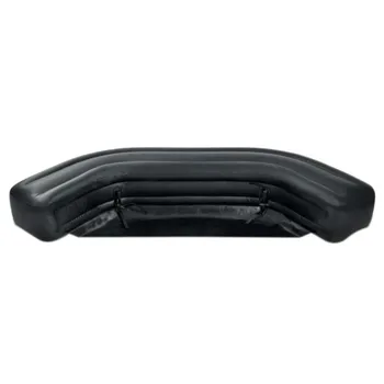 

Purespa octagonal inflatable bench, black color