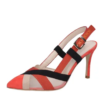 

GUIDO SGARIGLIA sandals women red fabric