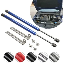 Передняя крышка капота для SEAT Leon MK3 5F 2012-2020, модифицированные газовые стойки из углеродного волокна, подъемная опора, амортизатор Передняя крышка капота для SEAT Leon MK3 5F 2012-2020, модифицированные газовые стойки из углеродного волокна, подъемная опора, амортизатор