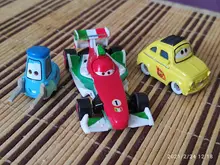 Disney Pixar-Juguetes de los personajes de Cars para niños, coches de juguetes de Cars 2 3, Lightning McQueen, Mater Jackson, Storm Ramirez, 1:55, vehículo fundido a presión, juguete de metal de aleación para chicos