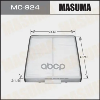 Салонный Фильтр Ac-801 Masuma(1/40) Masuma арт. MC924
