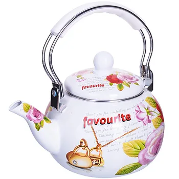 

Teapot enamel 2.5L C/CU flowers Mayer & Boch 26492