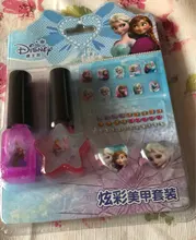 Girls Makeup Toys-Set Nail-Stickers Pretend Play Sofia-Pony Washable Frozen-2 Princess