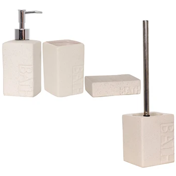 

Batch so bathroom accessories in ceramica MSV collectables Koh Tao