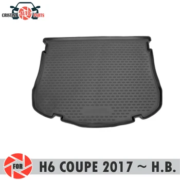 

Trunk mat for HAVAL H6 Coupe 2014~2019 trunk floor rugs non slip polyurethane dirt protection interior trunk car styling