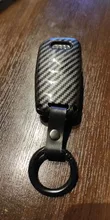 ABS Carbon fiber Silicone Car Key Cover Protector Case For Audi A3 A4 A5 C5 C6 8L 8P