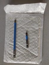 Vástago hexagonal magnético PH2 de 25mm-150mm y 1/4 , puntas de destornillador eléctrico de largo alcance, cabeza única Phillips/Cruz