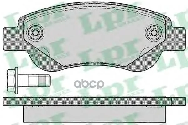 Колодки Тормозные Citroen C1/Peugeot 107/Toyota Aygo 1.0/1.4d 05- Передние Lpr 05p1235 Lpr арт. 05P1235