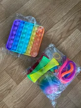 Juguetes antiestrés para adultos y niños, paquete de alivio de cuerdas, antiestrés, sensorial