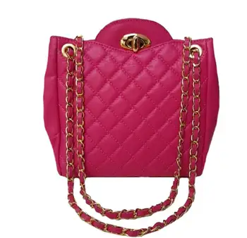 

Woman`s leather italian bag Bottega Carele BC312 F