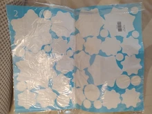 36pcs/lot White Snowflake Christmas Wall Stickers Glass Window Sticker Christmas Decorations