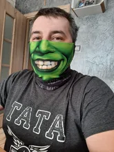 Diadema mágica sin costuras 3D para cara de payaso, Cráneo fantasma, cubierta de polaina para el cuello, Bandana de Halloween, protección UV, bufanda para motorista