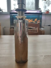 Liquid-Soap-Dispenser Bottle Sink Pump Stainless-Steel Complete Kitchen Counter Deck