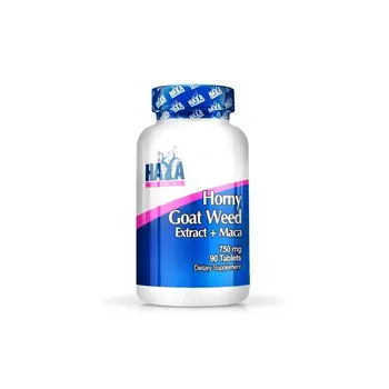 

Horny Goat Weed + Maca 750mg - 90 tablets [Haya Labs]