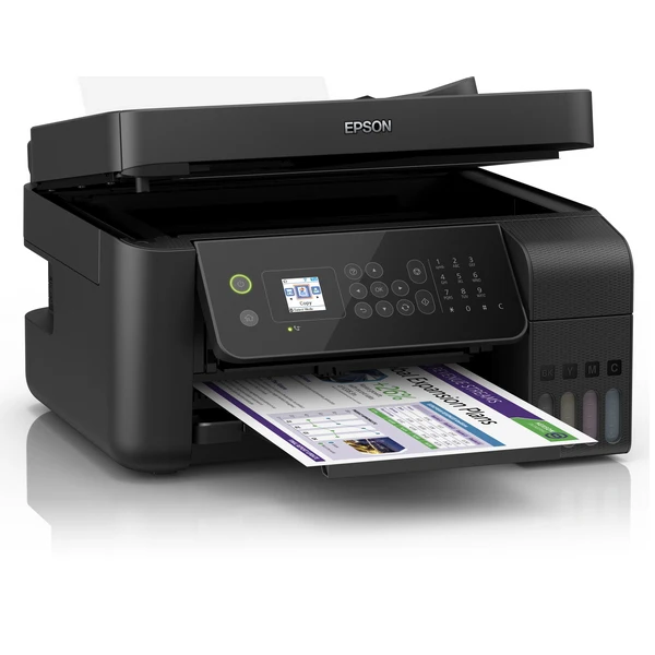 Многофункциональный принтер Epson Ecotank ET-4700 10 ppm WiFi Fax черный