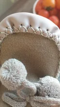 Zapatos medias para bebé recién nacido, calcetines de suelo antideslizantes suaves de espesamiento sólido, calcetín de Nudo de mariposa cálido para 0-24M