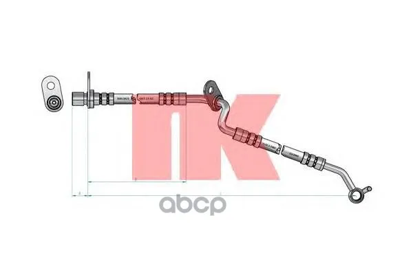 Шланг Тормозной Nk 853263 Nk арт. 853263