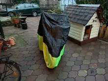 Cubierta universal de la motocicleta al aire libre UV Protector de la VESPA todas las estaciones impermeable de la bici de la lluvia cubierta a prueba de polvo M L XL 2XL 3XL 4XL 190T