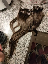 Extensiones de cabello humano con Clip, pelo Remy hecho a máquina de 70G, 100G y 150G, extensiones de cabello en 13 colores con Clip