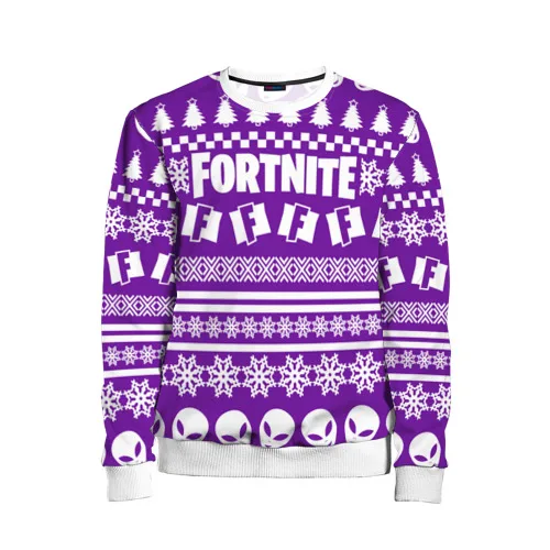 Детский свитшот 3D Свитер Fortnite для мальчиков и девочек Комфортная толстовка с