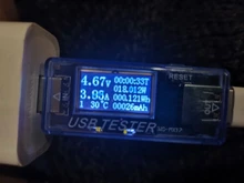Medidor de voltaje 8 en 1 QC2.0 3,0 4-30v, fuente de alimentación eléctrica, USB, monitor, voltímetro, amperímetro, 40% de descuento