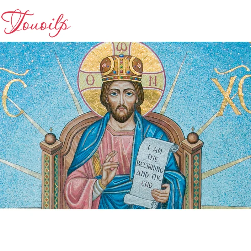 

spuare&round Diamond Embroidery,Saint Paul's Greek Orthodox,Diamond Painting,Cross Stitch Diamond Mosaic,Needlework,Christmas