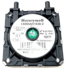 HONEYWELL, давление воздуха 1038-P, 0,81 макс., 6 мбар HONEYWELL, давление воздуха 1038-P, 0,81 макс., 6 мбар