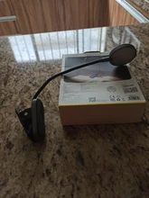 Baseus LED Clip Table Lamp Stepless Dimmable Wireless Desk Lamp Touch USB Rechargeable