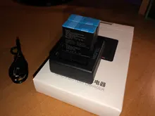 TELESIN-Paquete de 2 baterías para GoPro 9, 1750mAh, 3 ranuras, luz LED, cargador de batería para GoPro Hero 9, accesorios de cámara negra
