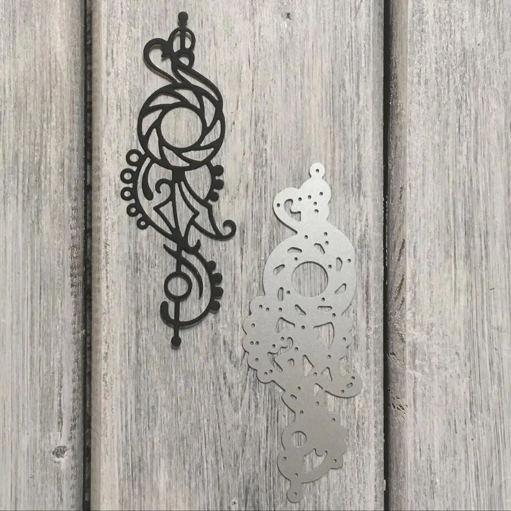 ArtScrap орнамент для металла вырезка узоров по трафарету для DIY Скрапбукинг декоративная открытка Ремесло тиснение высечки | Арт: 211