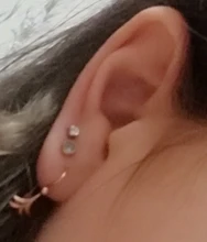 Oído clavos de perforación arma saludable seguridad desechables seguro asepsia de oído del oído cuerpo Pierce Kit oído perforador herramienta con pendientes de maquillaje Kits