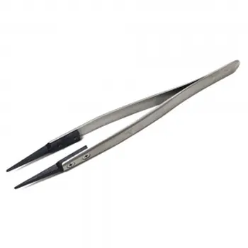 

Tweezers Antistatic Electronic VETUS ESD-249 straight tip antimagnetica