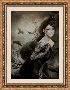 

CROSS STITCH KIT PANDATHREAD MODERN AND SURREAL 33119