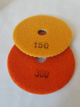 Uds 3/4 lijado disco de mojado almohadillas de pulido de diamante de granito, mármol pulidora de piedra Flexible de herramientas de mano