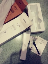 ENCHEN-cortadora de pelo eléctrica para hombres y niños, máquina de corte de pelo sin cable recargable por USB, con peine ajustable, Original