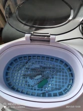 Skymen-limpiador ultrasónico Ultra sónico de 600ml, temporizador de bañera para piezas de joyería, gafas, manicura, cortadores de piedras, maquinilla de afeitar Dental, cepillo sónico de ultrasonido