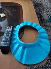 Gorro de baño ajustable para bebés y niños, gorro de ducha suave con champú para la cabeza de niños a bebés, visera de baño para niños