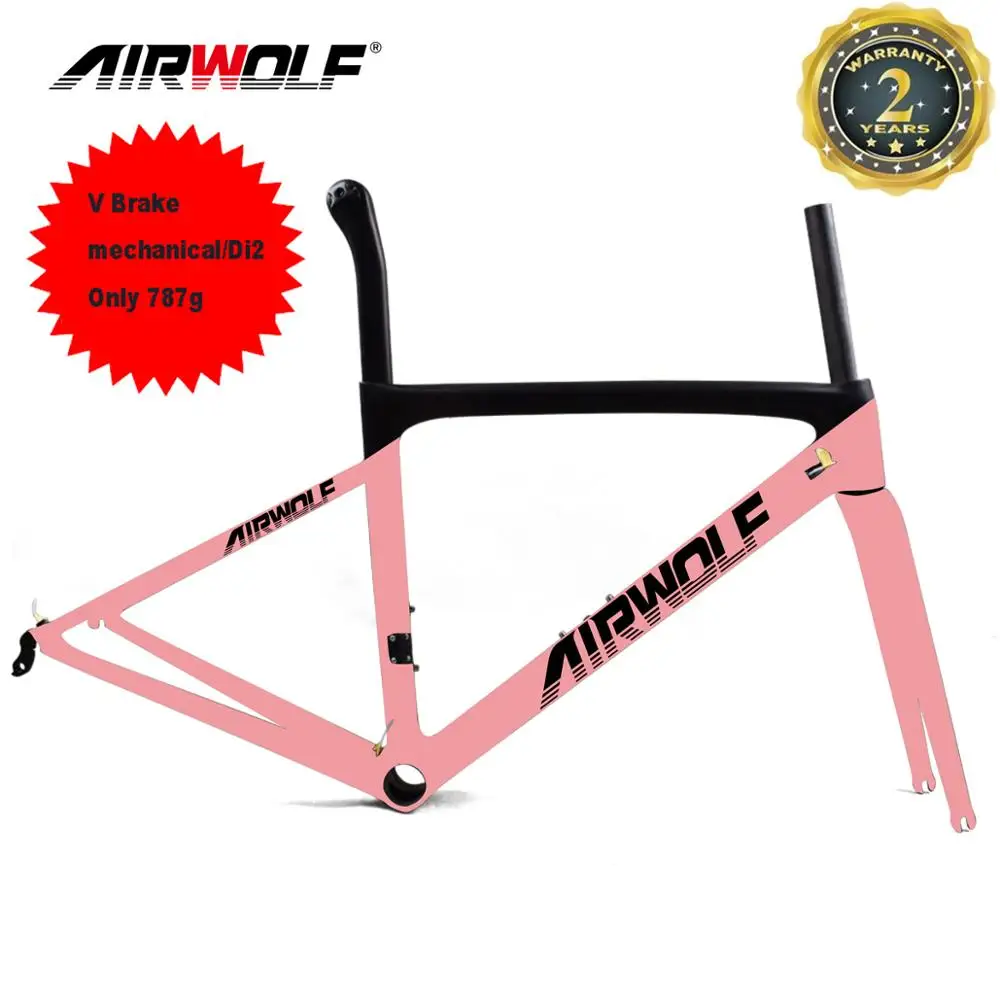Airwolf легкая углеродная дорожная рама любой цвет может быть настроена дорожный