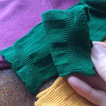 YWHUANSEN-Calcetines transpirables de encaje de algodón para niña, medias hasta la rodilla, para primavera, otoño e invierno, 1 par