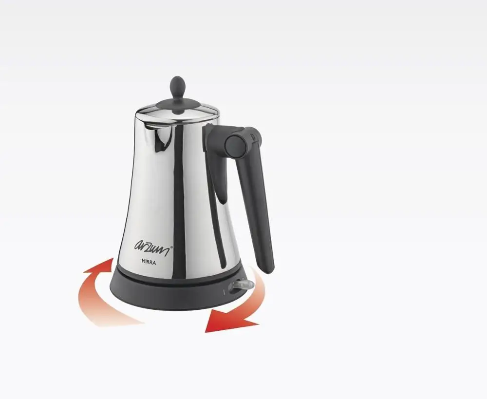 ARZUM MIRRA 1-го качества известная Турецкая греческая Кофеварка Briki электрическая машина Briki Jazwa нержавеющая сталь Цвет: Inox