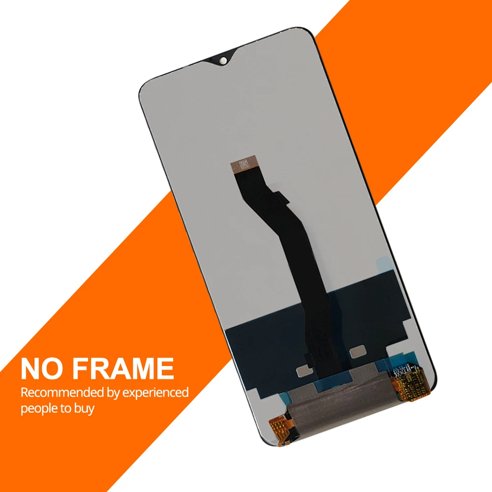 Для 6,5" Xiaomi Redmi Note 8 Pro ЖК-дисплей рамка+ сенсорный экран панель дигитайзер Замена для Redmi Note8 Pro