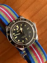 Diver Watch Mechanical-Watches Water-Ghost 20bar San Martin Sapphire NH35 Retro Luminous