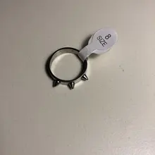 Anillo estilo Punk de acero inoxidable Para defensa propia, joyería de espinas Para Hombres y Mujeres, Joyas Para Hombres y Mujeres